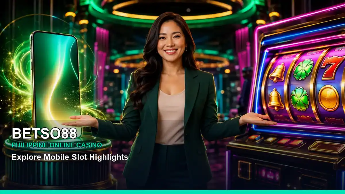 BETSO88 casino app and game selection for Philippine players with featured game highlights